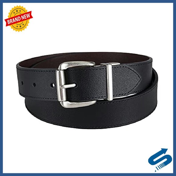 Reversible Casual Jean Belt, Durable Workwear, Adjustable Fit - Picture 2 of 8